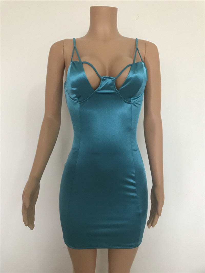 Silk Cami Bodycon Dress