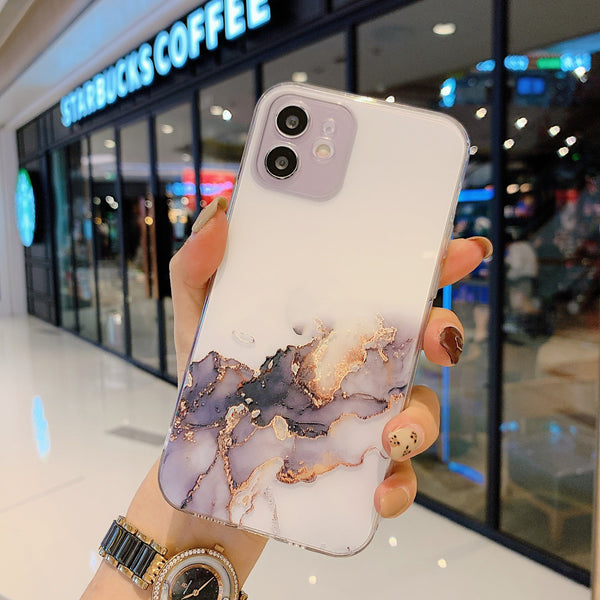 Marble Transparent Case