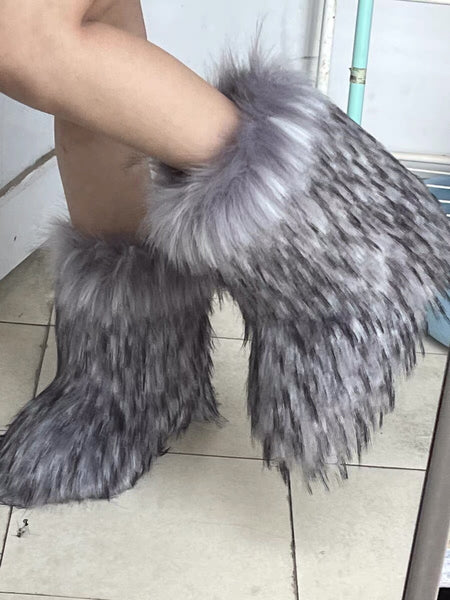 Fashion Furry Boots