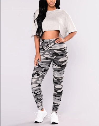 Camouflage Printed Leggings