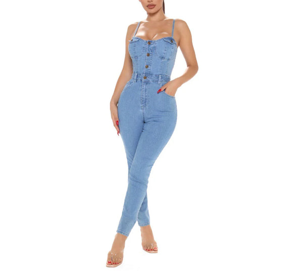 Classy Denim Jumpsuit