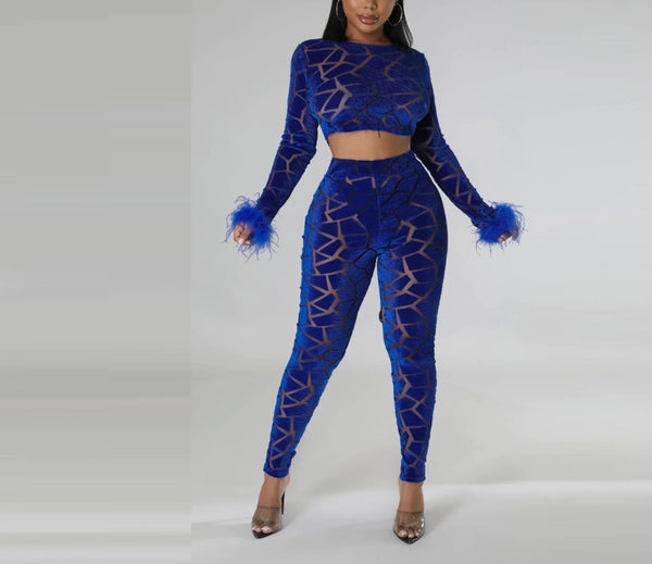 Puzzle Fur Sleeved Set