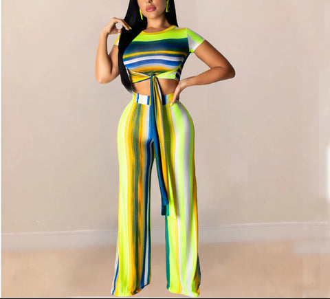 Multicolor Co-ord Set