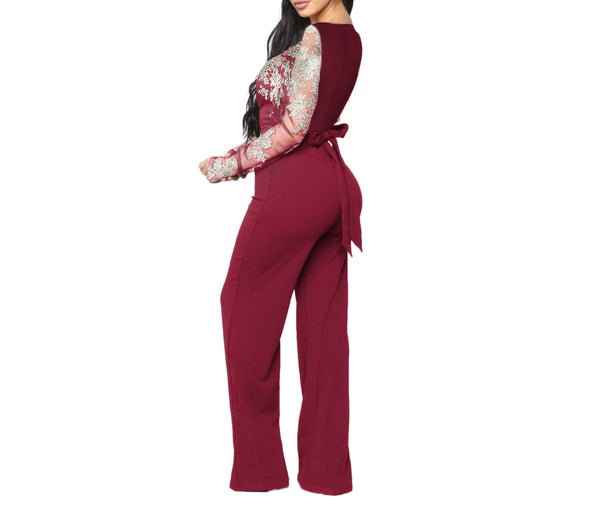 Vintage Wine Jumpsuit