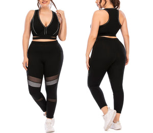 Solid Fitness Matching Set