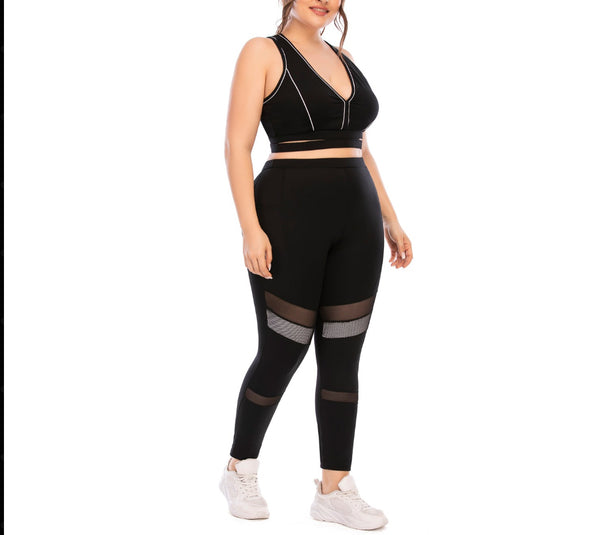 Solid Fitness Matching Set