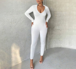 Solid Cutout Jumpsuit