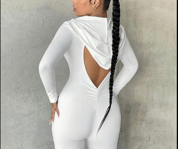 Solid Cutout Jumpsuit