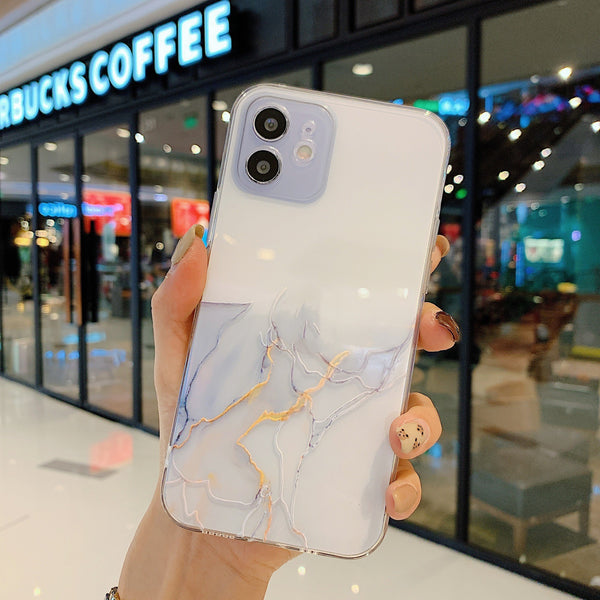 Marble Transparent Case