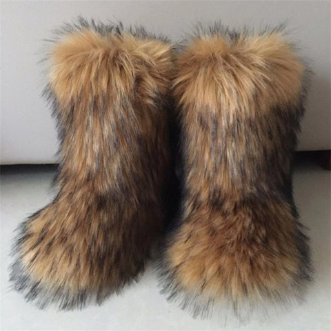 Fashion Furry Boots