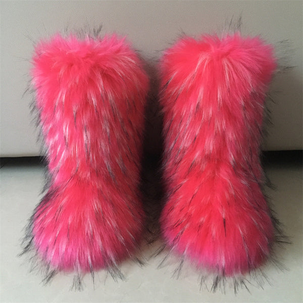 Fashion Furry Boots