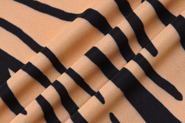 Printed Zebra Cami Dress