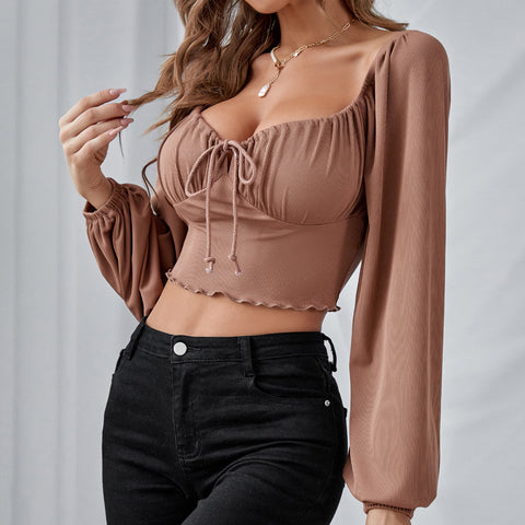 Fashion Drawstring Top