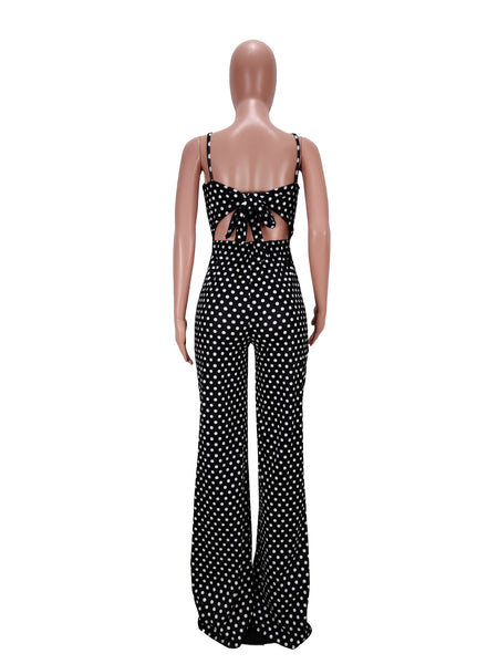 Polka Dot Cami Jumpsuit