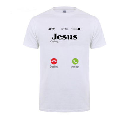 Jesus Printed T-Shirt