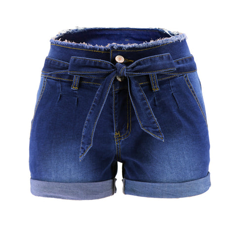 High Waist Denim Shorts