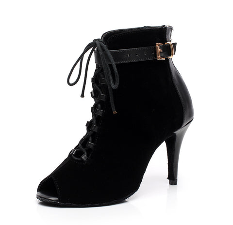 Black High Heel Boots
