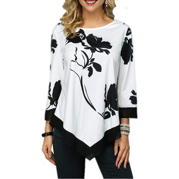 Short Sleeve Floral Top