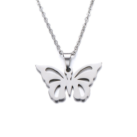 Stainless Butterfly Necklace