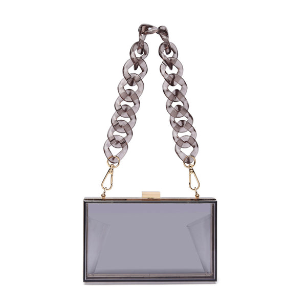 Transparent Mini Square Bag