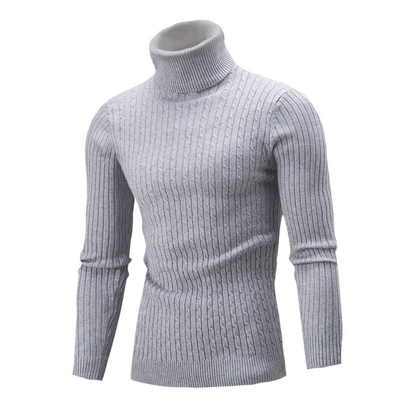 Solid Knitted Sweater