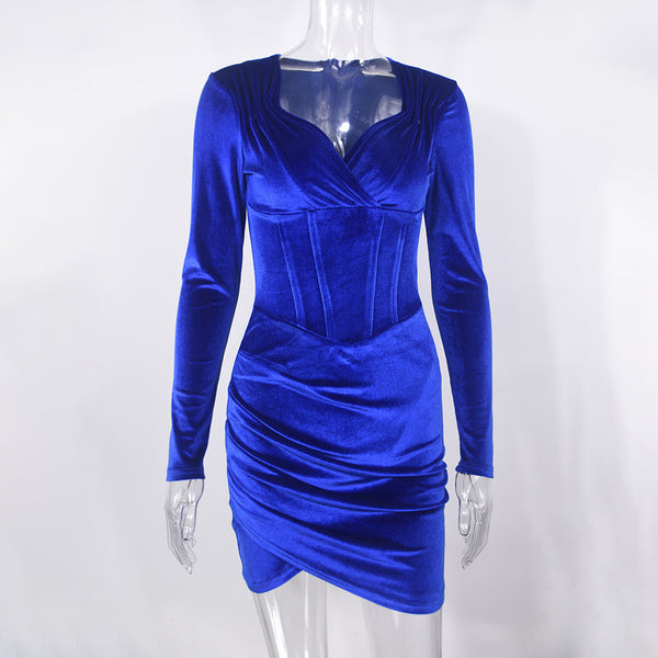 Silk Velvet Dress