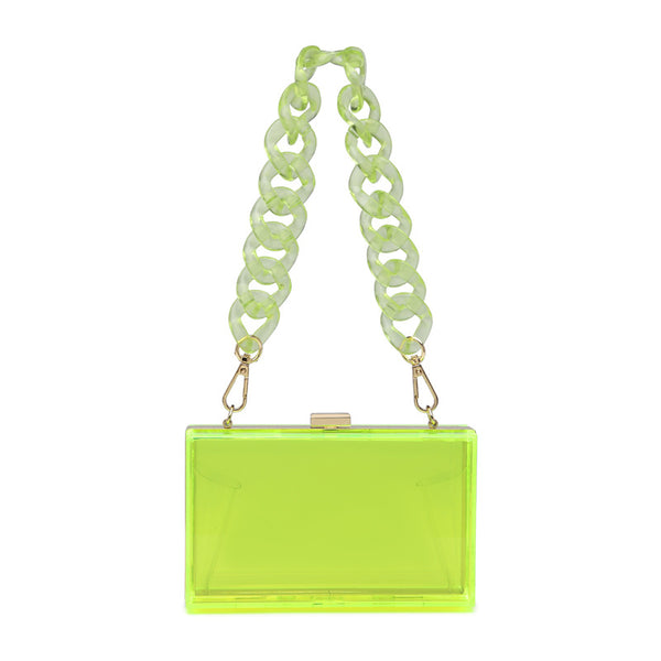 Transparent Mini Square Bag