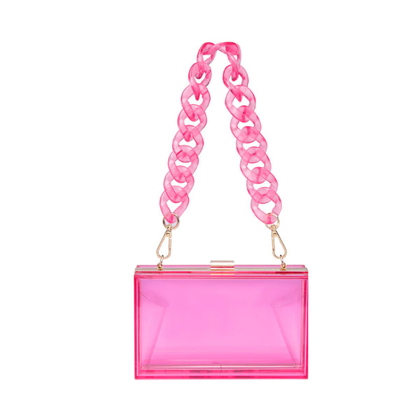 Transparent Mini Square Bag