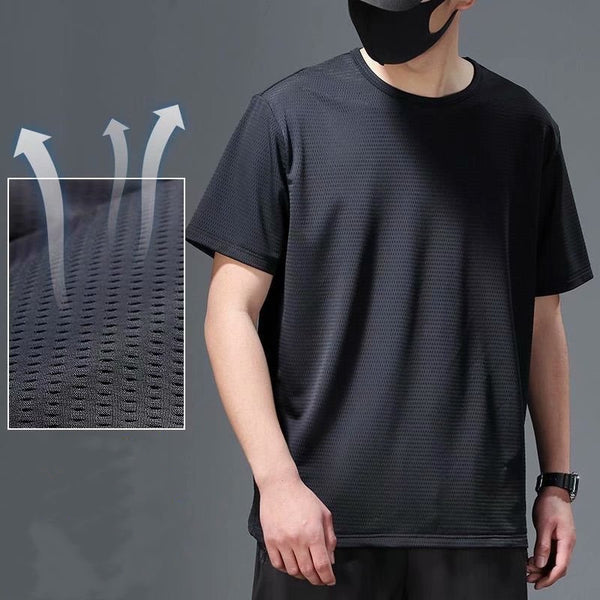 Casual Round Neck Short Sleeve T-shirt