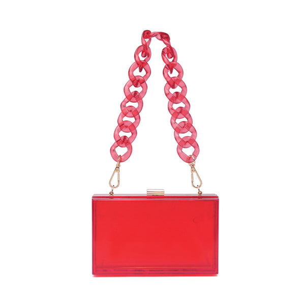 Transparent Mini Square Bag