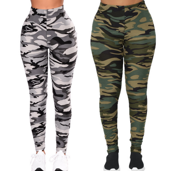 Camouflage Printed Leggings