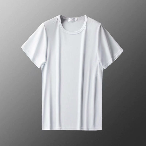 Casual Round Neck Short Sleeve T-shirt