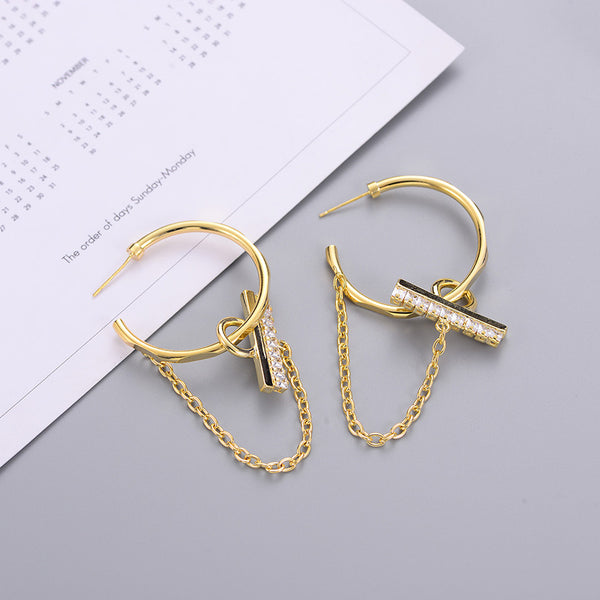 Gold Stainless Earrings