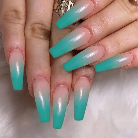 Artistic Ombre Press On Nails