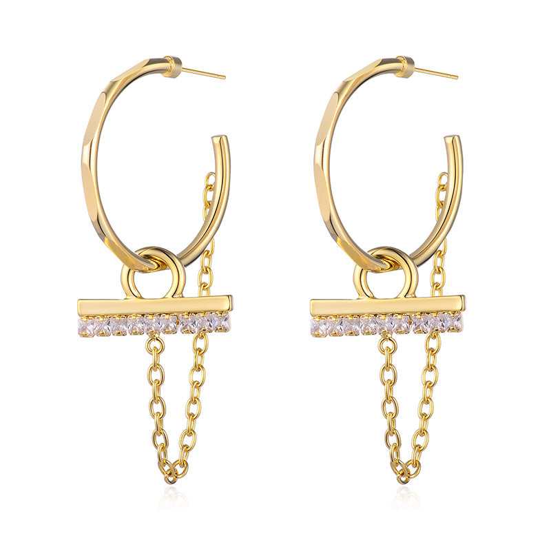 Gold Stainless Earrings