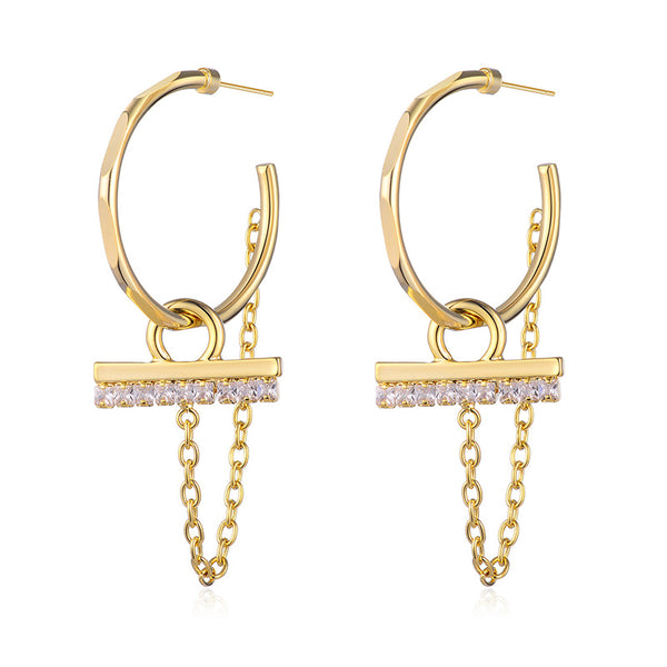 Gold Stainless Earrings